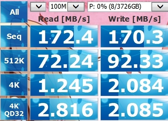 裝了新硬碟移完資料 已幾無備用磁區的舊硬碟要拿去送保固了...05 RAW值 321 讀取170降到39