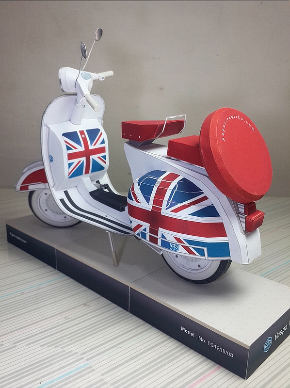 不能騎的 偉士牌150