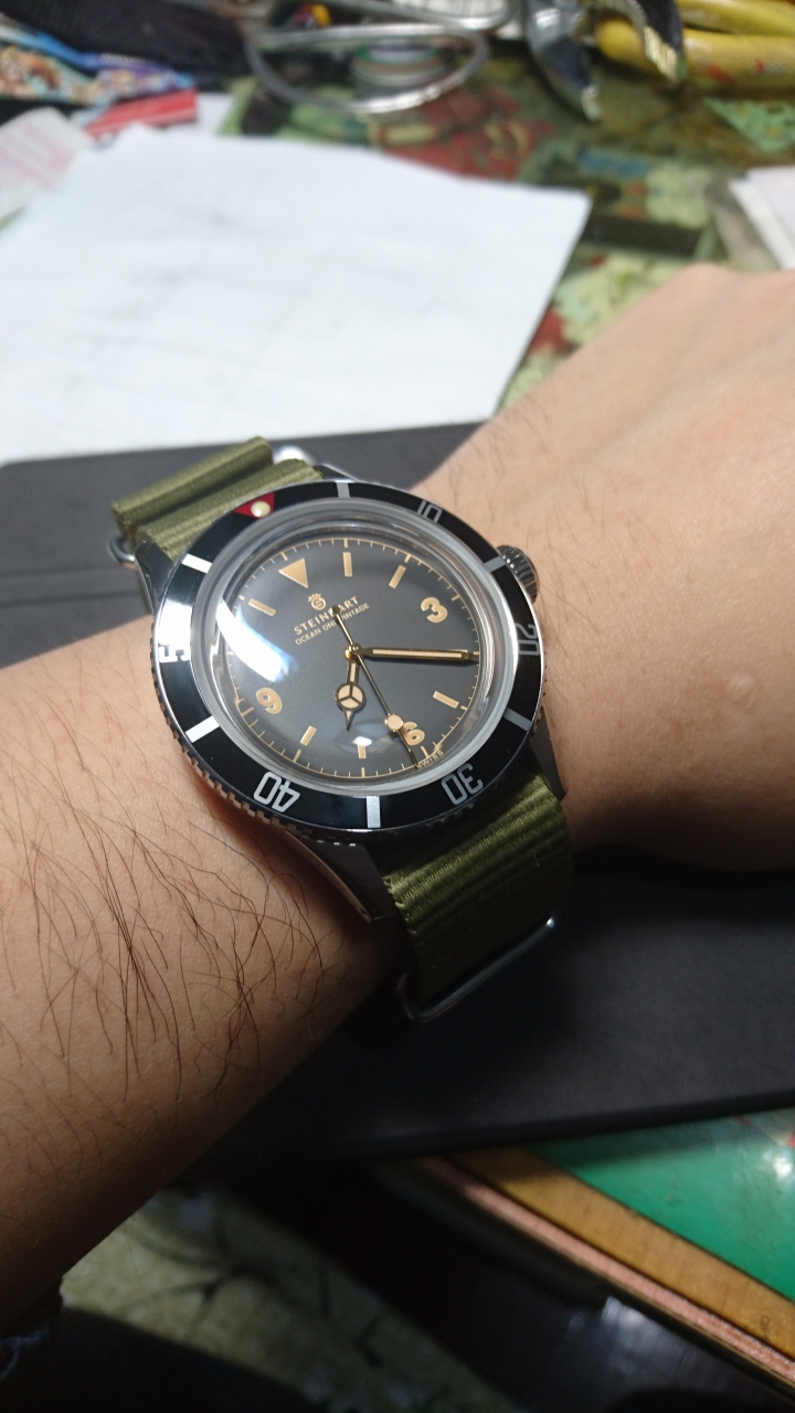 [開箱] Steinhart Ocean One Vintage 42 復古款