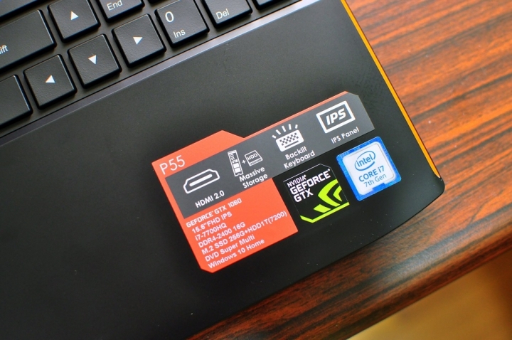 GIGABYTE P55W V7，效能小幅調整，溫度表現更理想