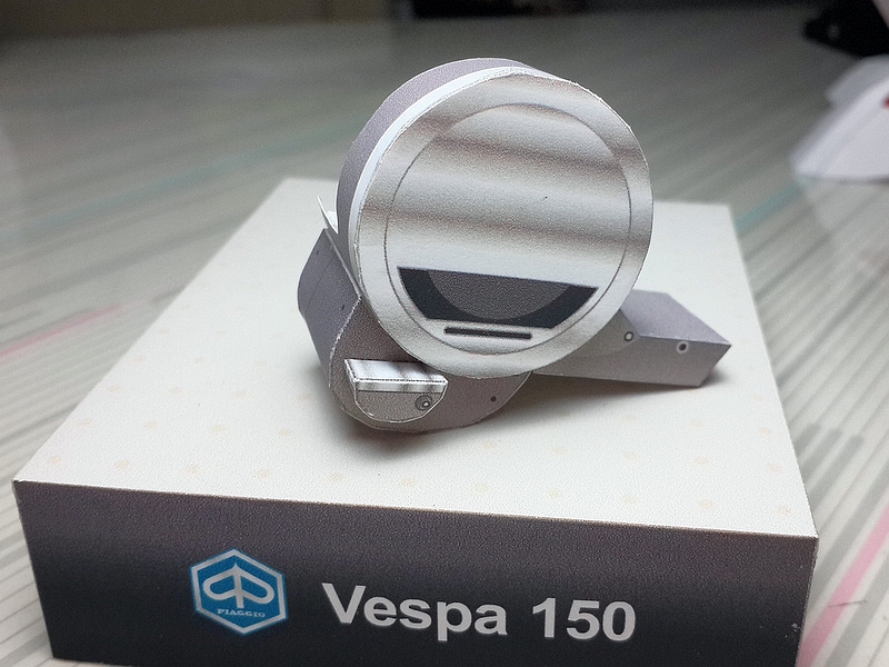 不能騎的 偉士牌150