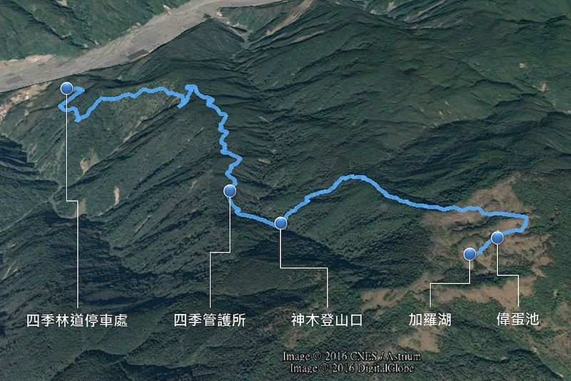 騎車去加羅湖順便環島
