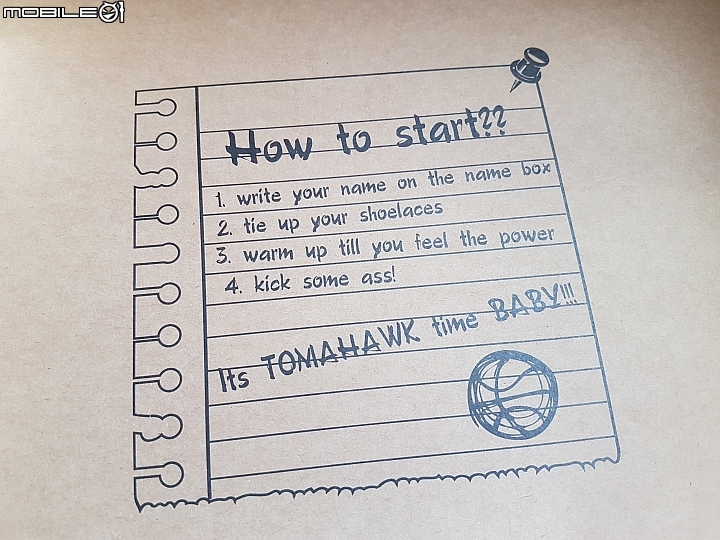 Jeansda Tomahawk  black & white 我終於也金斯大了