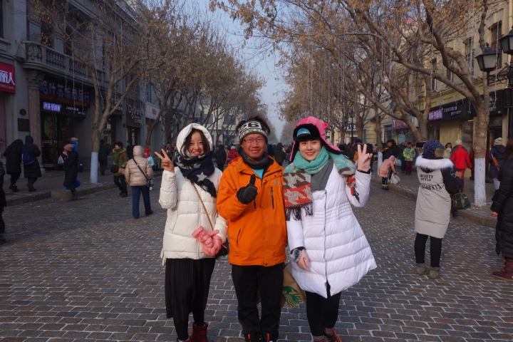 2017年第一道曙光，黑龍江極地冰上馬拉松，