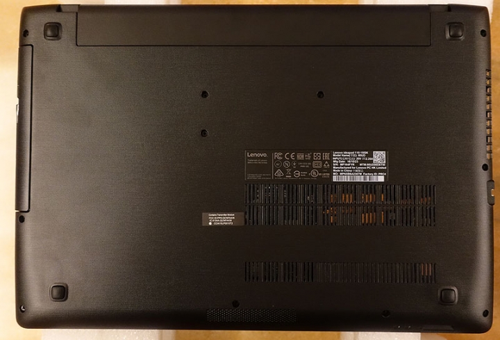 Lenovo ideapad 110-15ISK筆記型電腦開箱拆機