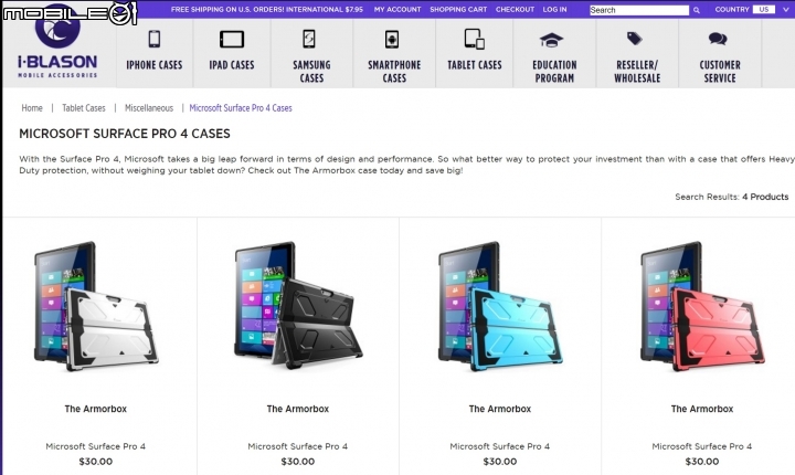 便宜好用的 i-Blason Microsfot Surface Pro 4 [Armorbox] 平板保護殼開箱