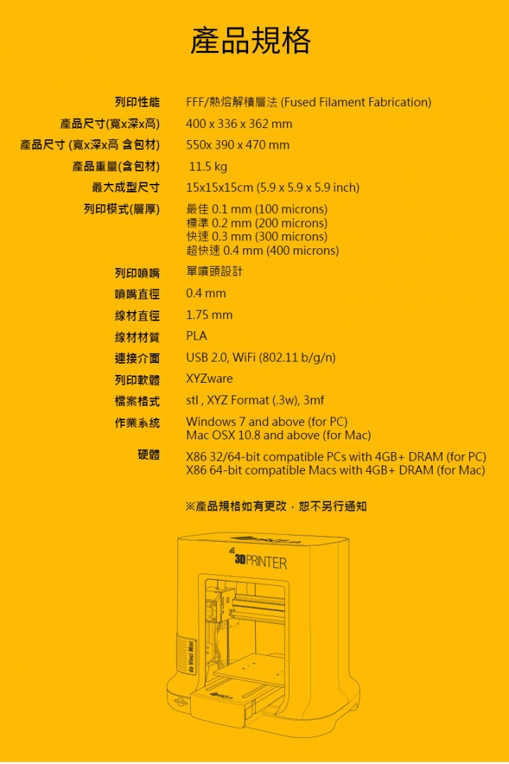 【開箱】無線輕巧高CP值的好選擇！XYZprinting 的 da Vinci mini w 3D列印機！