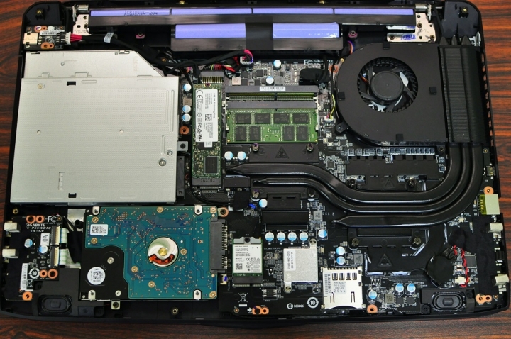 GIGABYTE P55W V7，效能小幅調整，溫度表現更理想