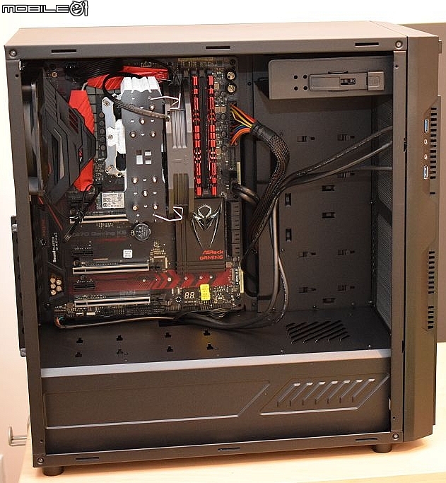 銀欣入門 ATX 機殼 PS14B 無光低調沉穩開箱