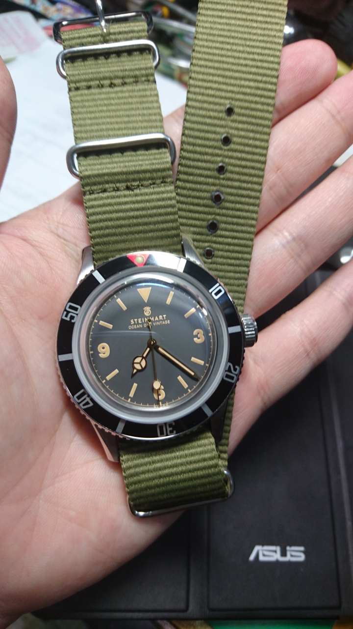 [開箱] Steinhart Ocean One Vintage 42 復古款