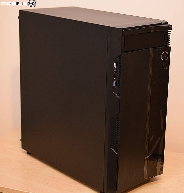 銀欣入門 ATX 機殼 PS14B 無光低調沉穩開箱