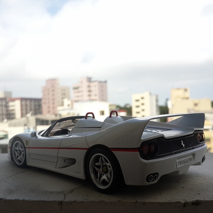 [Tamiya 1:24] 田宮 法拉利 F50  Ferrari F50 製作過程