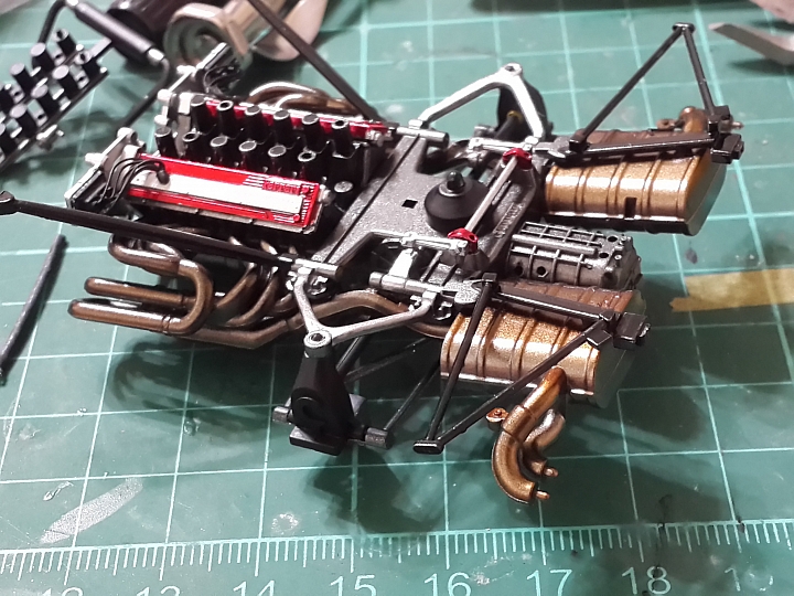 [Tamiya 1:24] 田宮 法拉利 F50  Ferrari F50 製作過程