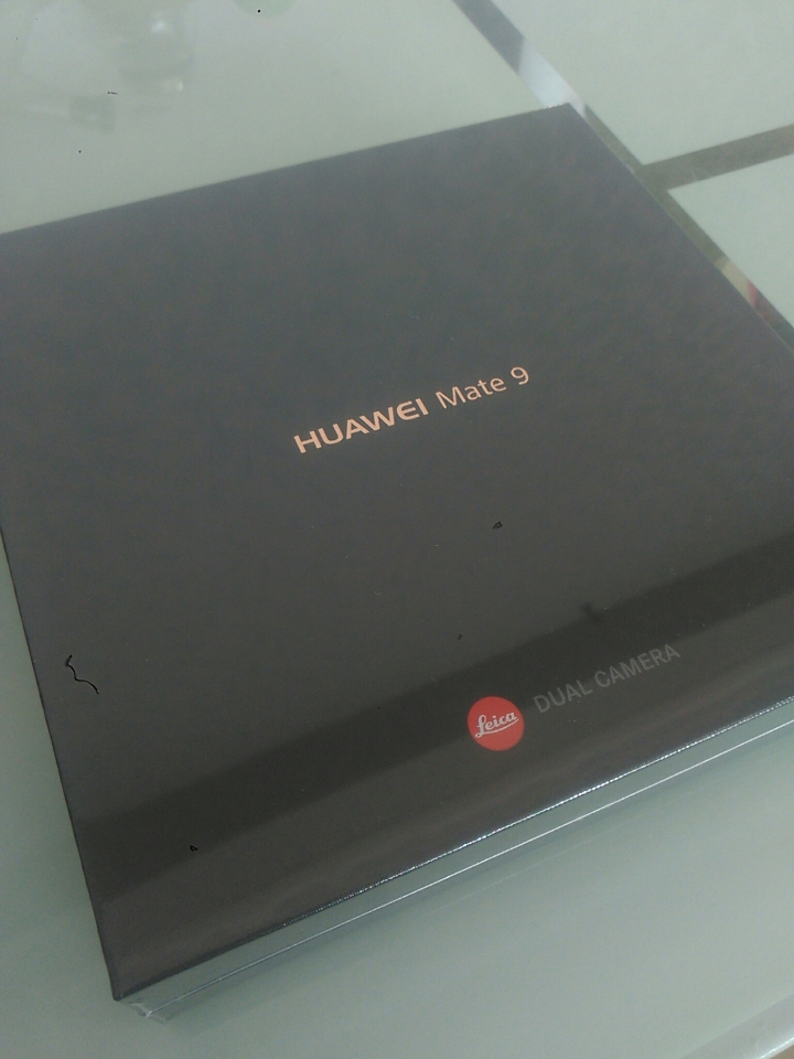 陸版Mate 9 6+128GB摩卡金開箱