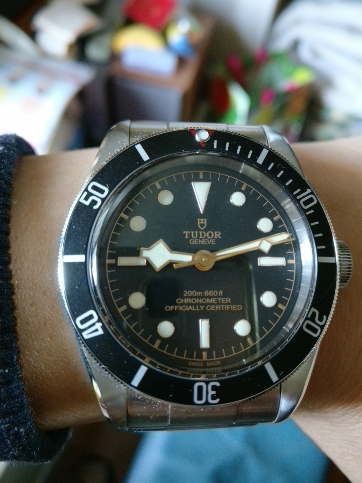新年禮物~新版TUDOR BLACK BAY 79230N開箱