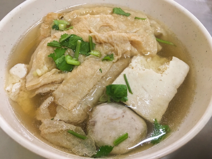 【美食。食記】彰化 永樂街 價格實惠 口味道地 林家素食 素食麵 菜麵