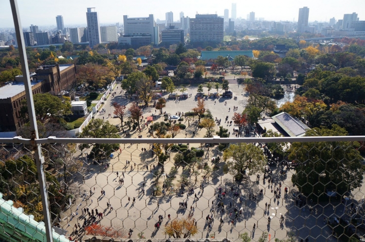 [京阪奈五天四夜]親子鐵腿自由行 - Day3 大阪周遊券一日遊 麵屋封拉麵/大阪城天守閣/Q's Mall/阿卡將Akachan/蕎麥麵總本家 更科/新世界/通天閣