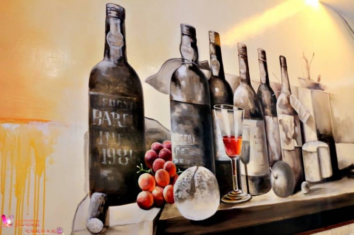 (合作)高雄左營區︱世奇文創餐廳餐廳也有３Ｄ彩繪牆！！商旅內，文創藝術結合異國料理的平價高質感餐廳！