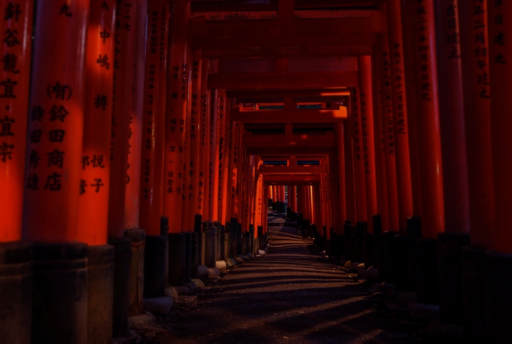 京都【景點】自由行-晚上去伏見稻荷大社 和 黃昏去金閣寺 【京都晚上景點】