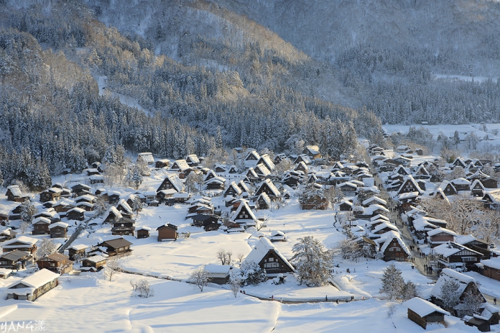 【岐阜】白川鄉合掌村冬季點燈，一年只有六天的夢幻時刻