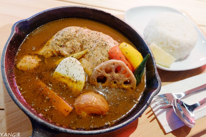 銀兎湯咖哩中山店，日本人開的湯咖哩