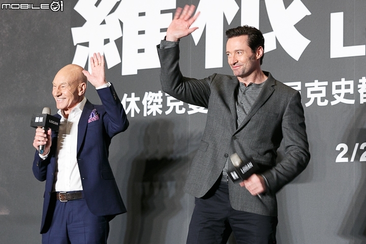 傳奇謝幕 金鋼狼攜手 X 教授來台宣傳電影《羅根》