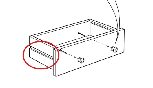 IKEA 995元RAST松木三抽~使用一年滑軌全斷裂
