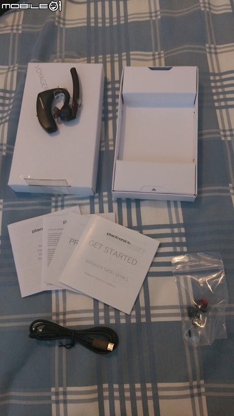 Plantronics Voyager 5200+充電盒 開箱