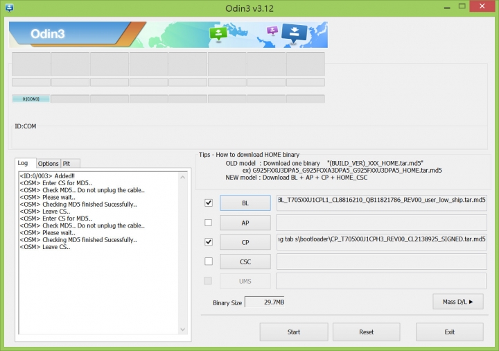 『Iron Rom 3.2刷機教學』 三星 tab s T705 平板 刷機成6.0.1  自動取得root最高權限 + xpose