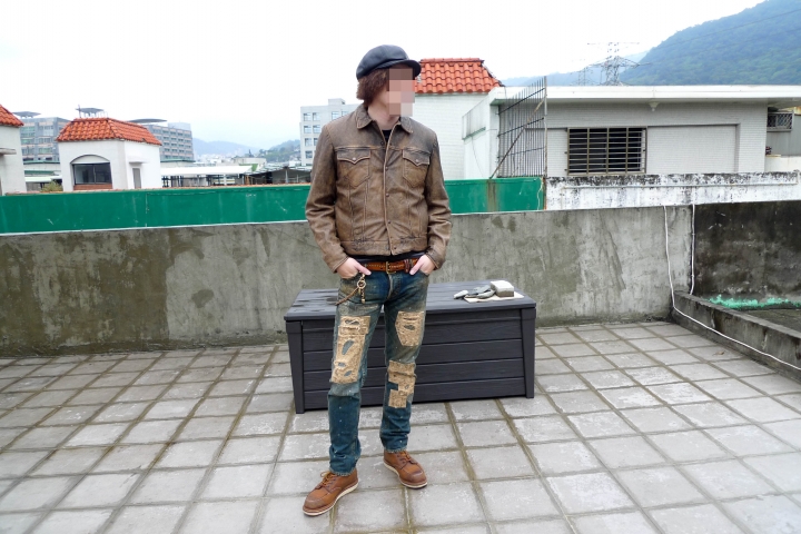 [船難當前]金斯大Jeansda Flying Dutchman “Shipwreck" Antique Jeans
