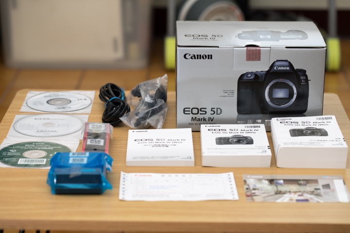 Canon EOS 5D Mark IV 開箱文!!!
