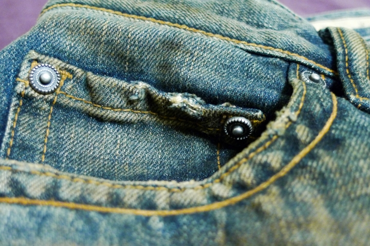 [船難當前]金斯大Jeansda Flying Dutchman “Shipwreck" Antique Jeans
