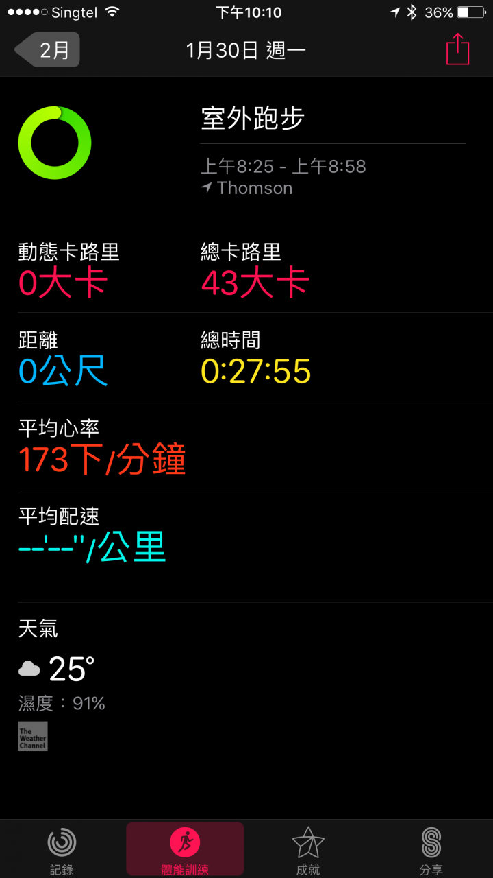 請教各位有發生過單獨使用AW2出門運動距離都是0的問題嗎?