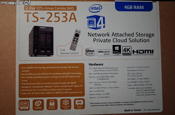 多年後再更新QNAP TS-253A極簡開箱