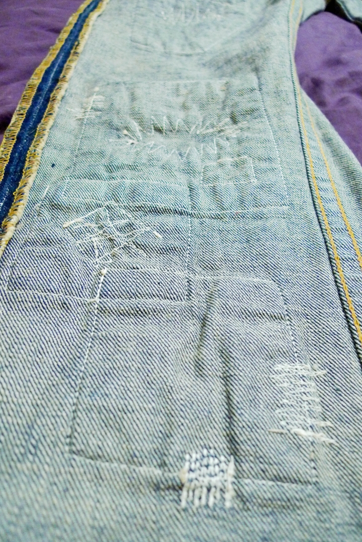 [船難當前]金斯大Jeansda Flying Dutchman “Shipwreck" Antique Jeans