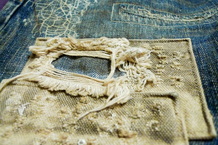[船難當前]金斯大Jeansda Flying Dutchman “Shipwreck" Antique Jeans
