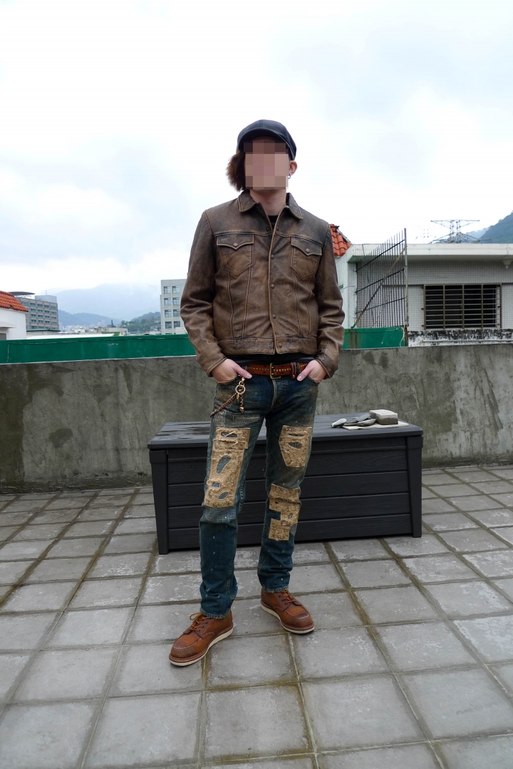 [船難當前]金斯大Jeansda Flying Dutchman “Shipwreck" Antique Jeans