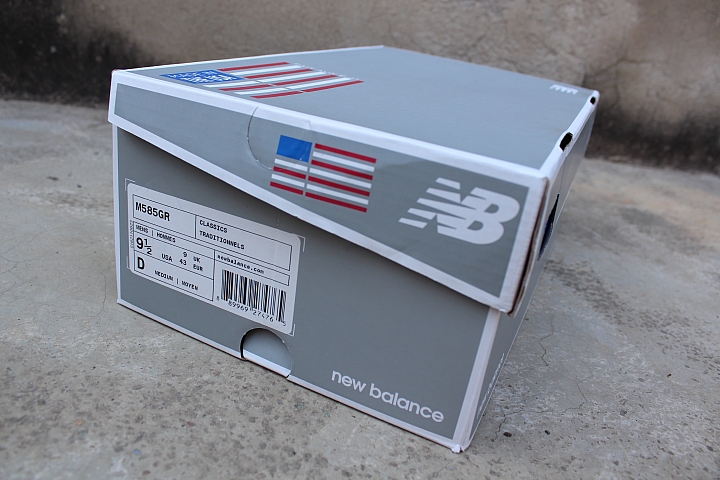 【開箱實穿分享】New Balance 585 m585gr nb585 比較 nike adidas