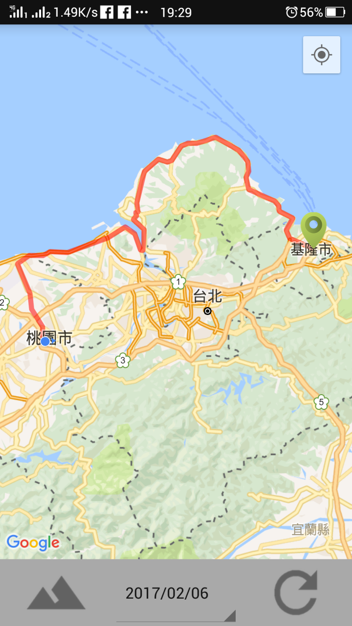 父子環島