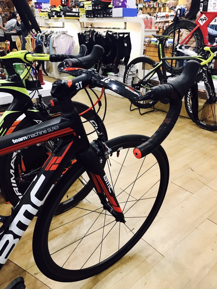 Giant TCR Advanced Pro Team車架升級BMC SLR01開箱