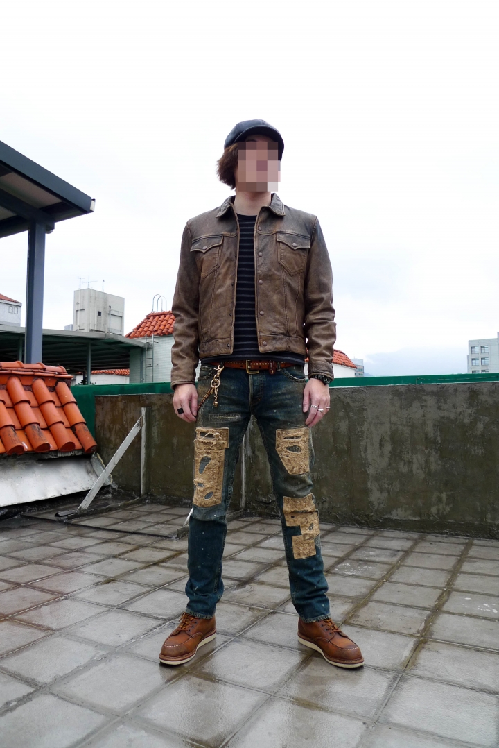 [船難當前]金斯大Jeansda Flying Dutchman “Shipwreck" Antique Jeans