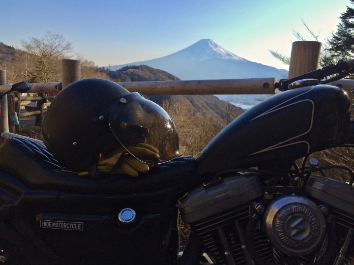 在日老台的哈雷遊記＿富士山（山中湖）一日遊