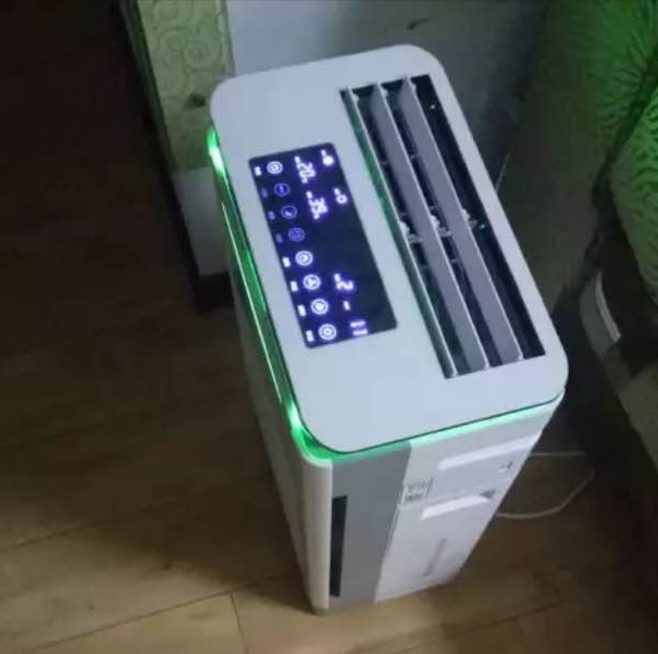 海爾空氣清淨機KJ450F-HY01A(Z)家用除甲醛塵蹣異味負離子增強型開箱