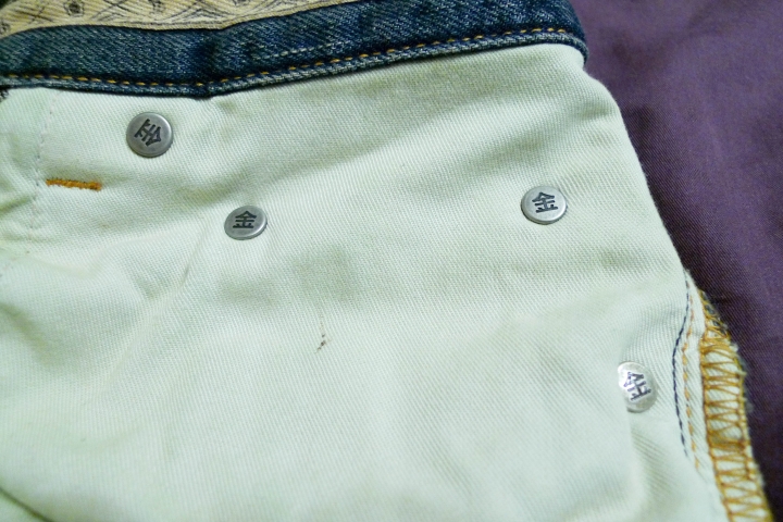 [船難當前]金斯大Jeansda Flying Dutchman “Shipwreck" Antique Jeans
