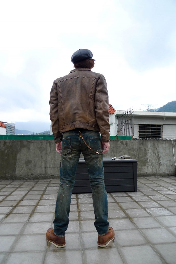 [船難當前]金斯大Jeansda Flying Dutchman “Shipwreck" Antique Jeans