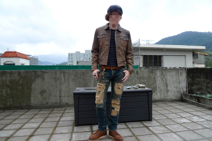 [船難當前]金斯大Jeansda Flying Dutchman “Shipwreck" Antique Jeans