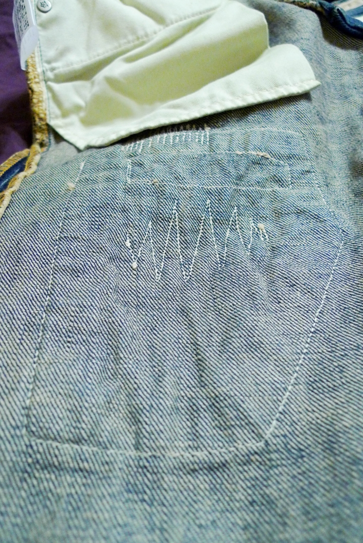 [船難當前]金斯大Jeansda Flying Dutchman “Shipwreck" Antique Jeans