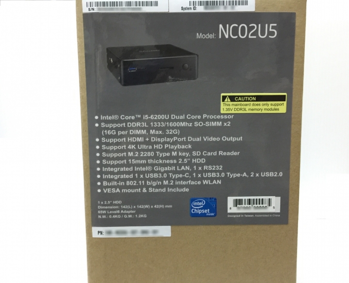 小而巧、小而精 浩鑫 Shuttle XPC NC02U
