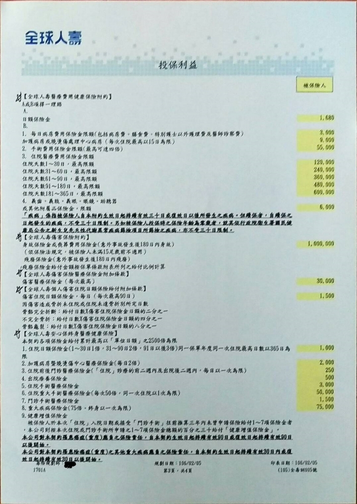 28歲第一次買保險