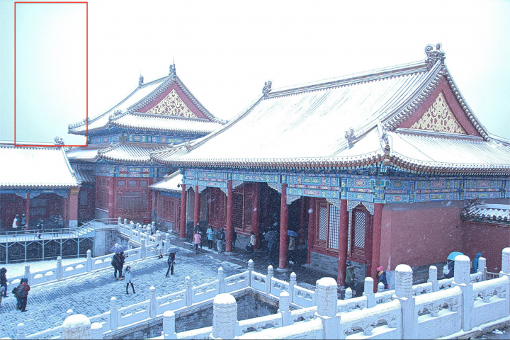照片高亮度區發色問題